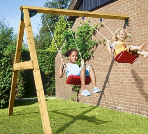 Houpačka Swing Modul, nejčastější příslušenství pro dětská hřiště Jungle Gym. Cena 3 375 Kč (JUNGLE GYM, prodává VLADEKO)
